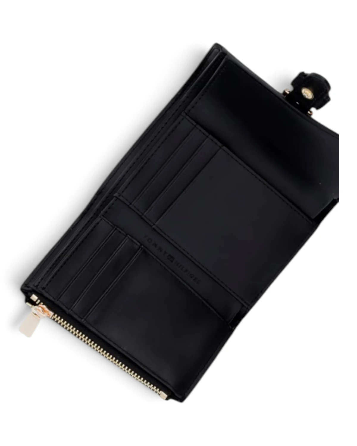 AW0AW18936-BDS-OS Tommy Hilfiger TH BUCKLE TRIFOLD Black