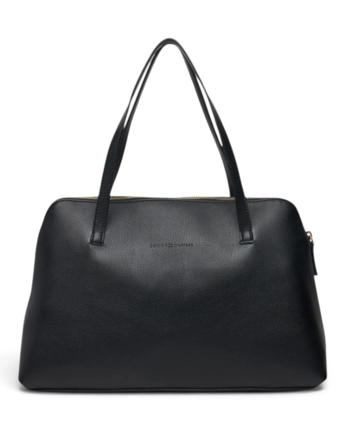 AW0AW19032-BDS-OS Tommy Hilfiger TH BUCKLE TOTE Black