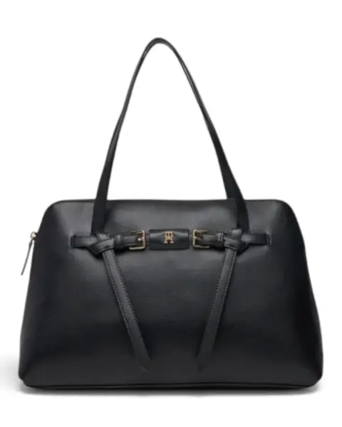 Tommy Hilfiger ženska crna torba TH Buckle Tote