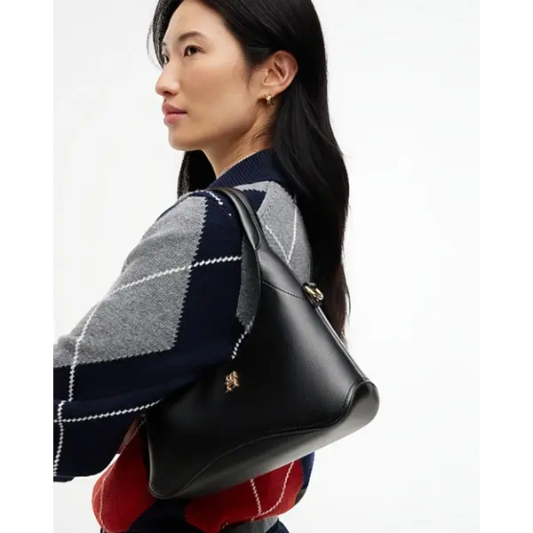 AW0AW19185-BDS-OS Tommy Hilfiger TH EVERYDAY MINI HOBO Black