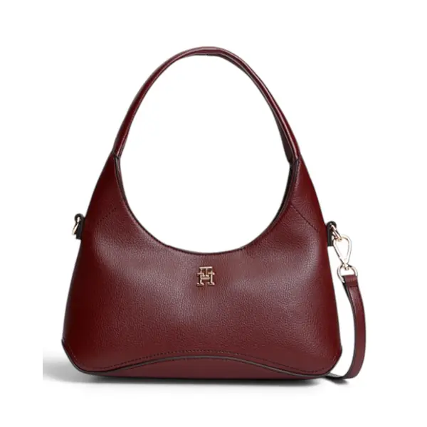 AW0AW19185-XUT-OS Tommy Hilfiger TH EVERYDAY MINI HOBO Oxblood