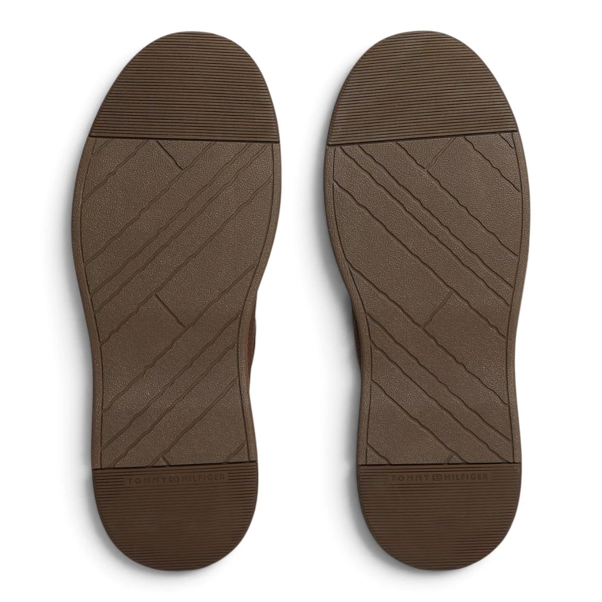 FM0FM05975-GV0 Smeđe kožne cipele na vezanje Moc Toe - Tommy Hilfiger