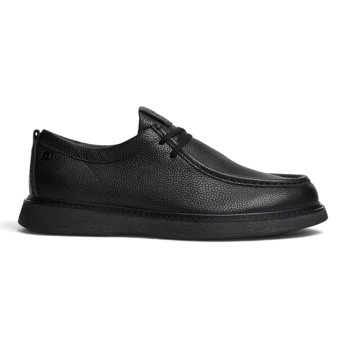 FM0FM06072-BDS Crne kožne cipele na vezanje Moc Toe - Tommy Hilfiger