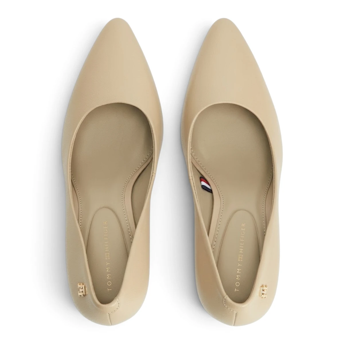 FW0FW09527-ACC Ženske štikle TH Monogram / Bež - Tommy Hilfiger