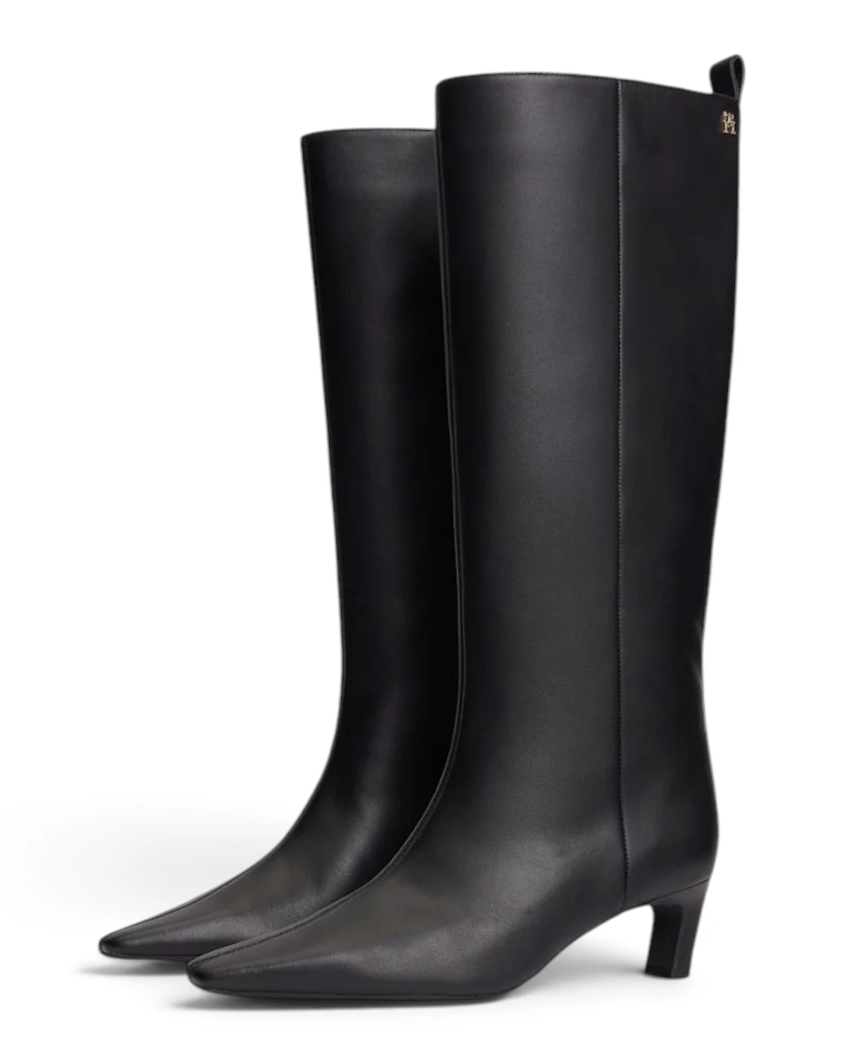 FW0FW09568-BDS Ženske visoke čizme Kitten Heel / Crna - Tommy Hilfiger