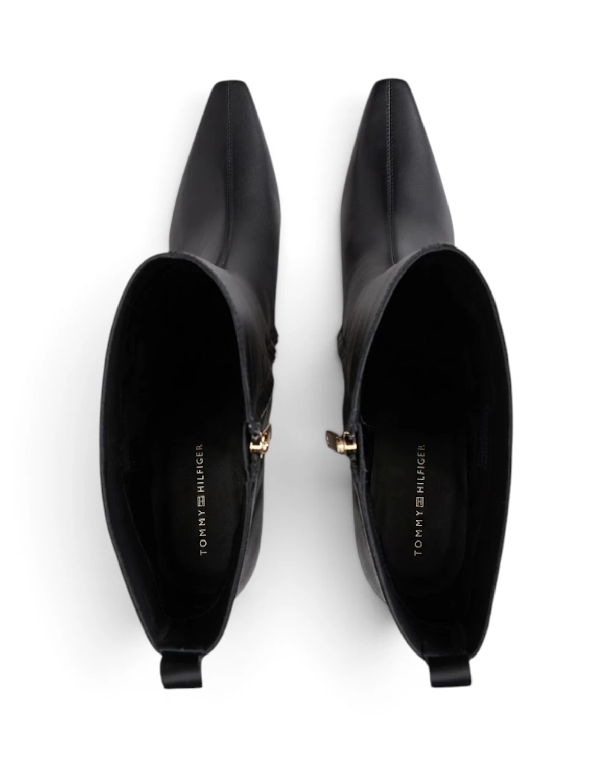 FW0FW09568-BDS Ženske visoke čizme Kitten Heel / Crna - Tommy Hilfiger