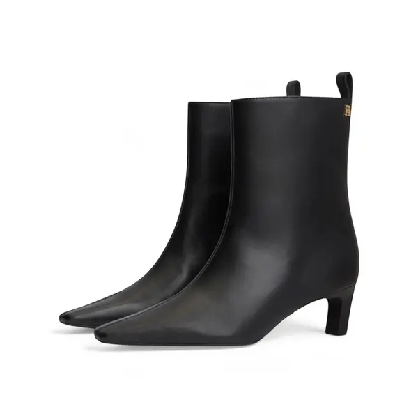 FW0FW09669-BDS Ženske gležnjače Kitten Heel / Crna - Tommy Hilfiger