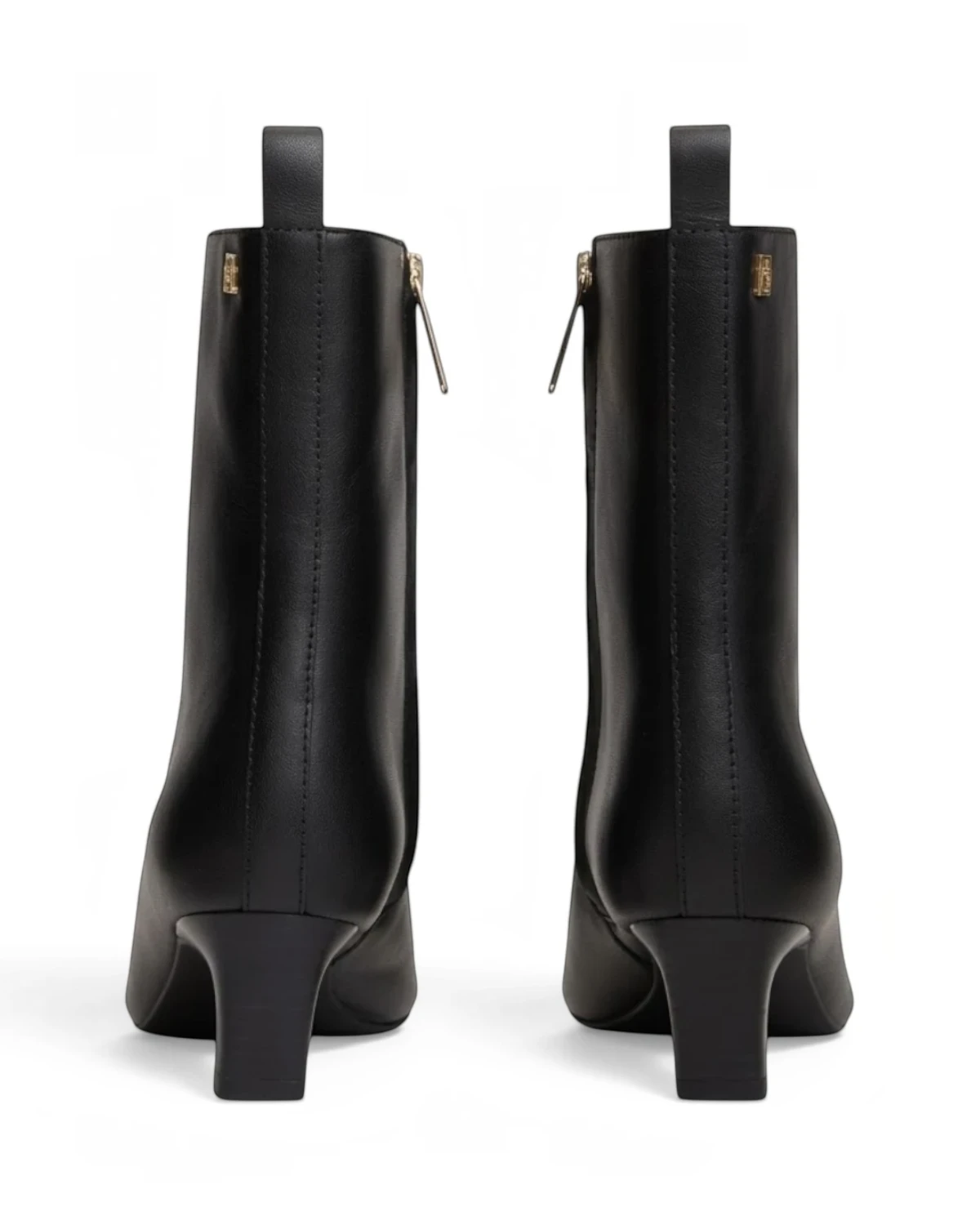 FW0FW09669-BDS Ženske gležnjače Kitten Heel / Crna - Tommy Hilfiger