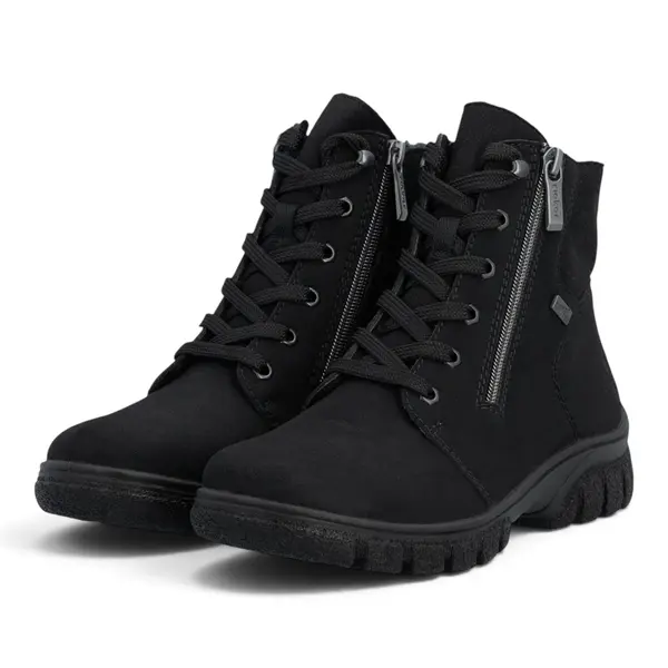 Z7246-00 Rieker ženska gležnjača schwarz/schwarz