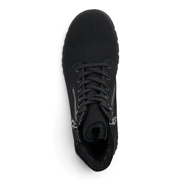 Z7246-00 Rieker ženska gležnjača schwarz/schwarz