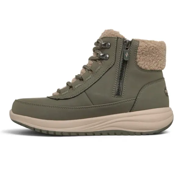 144746-OLV Skechers ženske tekstilne čizme Relaxed Fit On-The-GO Stellar Meadow, zelene