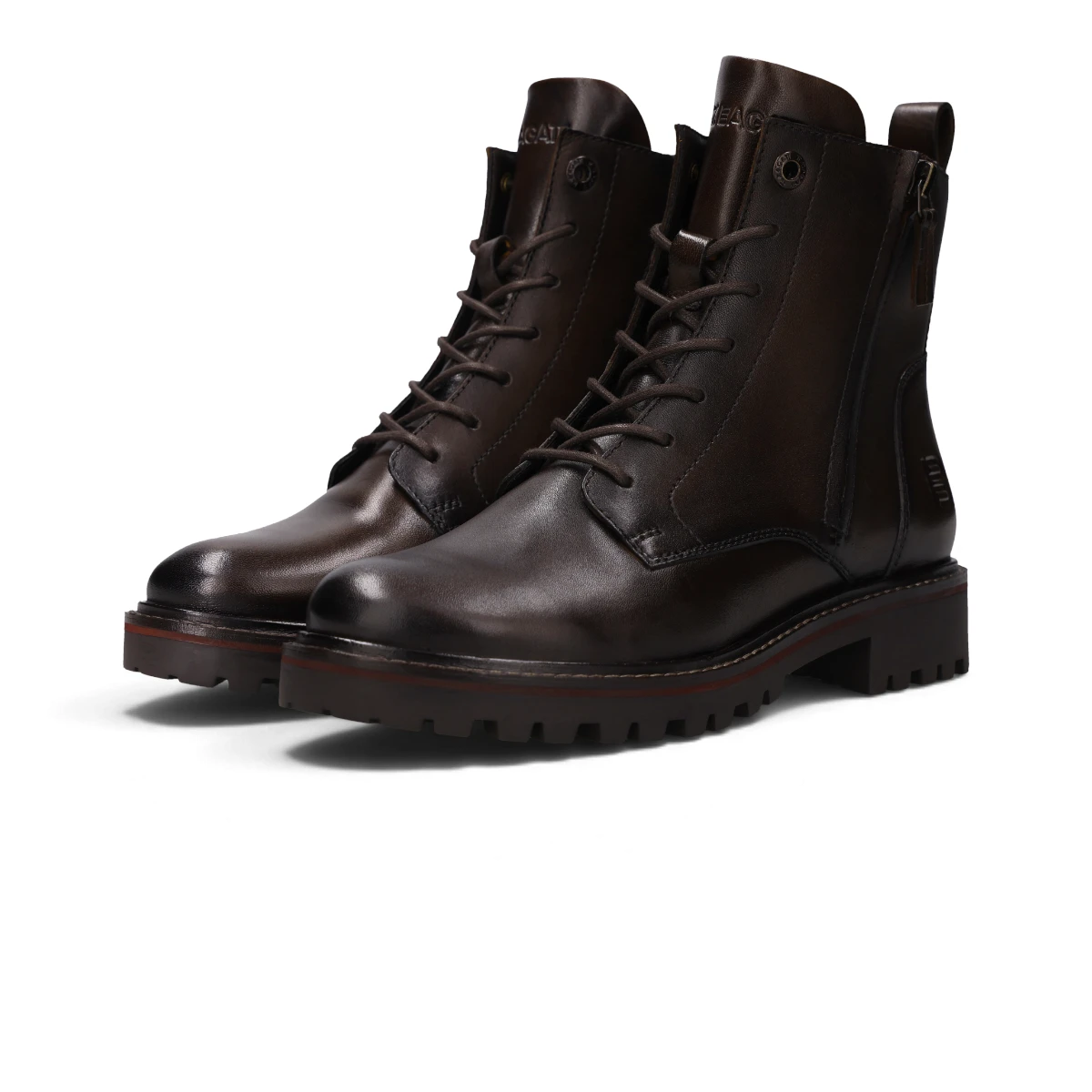D31AOE544100-6100 Bagatt ženska gležnjača dark brown