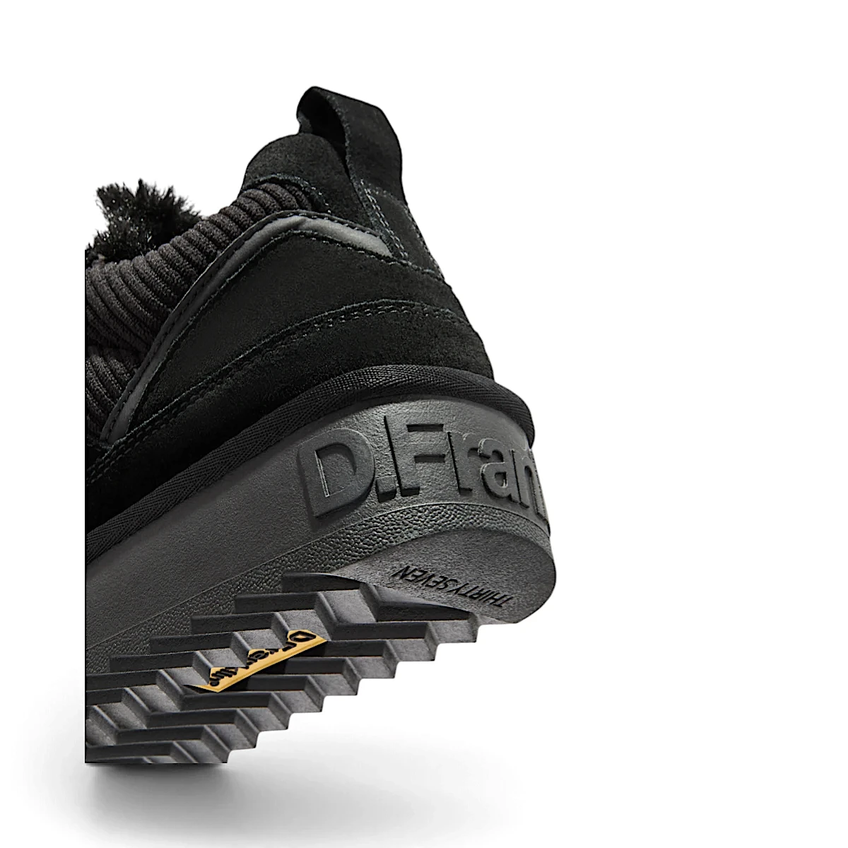 DFSH375009-BLAC D.Franklin ženske tenisice Nordic SNK, crne
