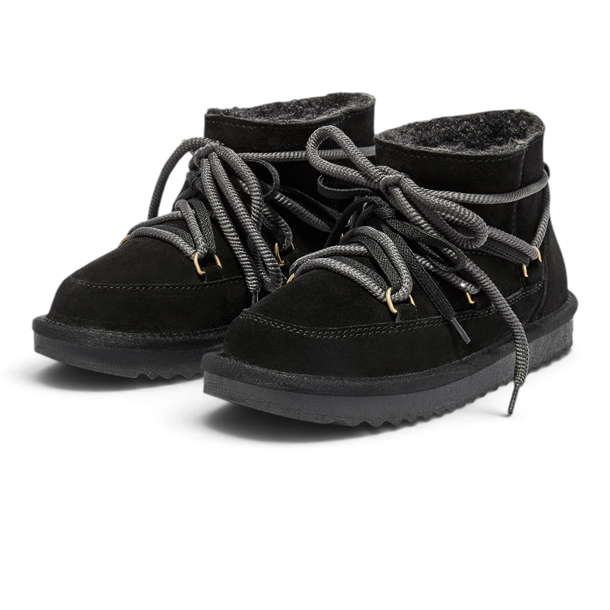 DFSH426011-BLAC D.Franklin gležnjača s krznom NORDIC LITE gno black