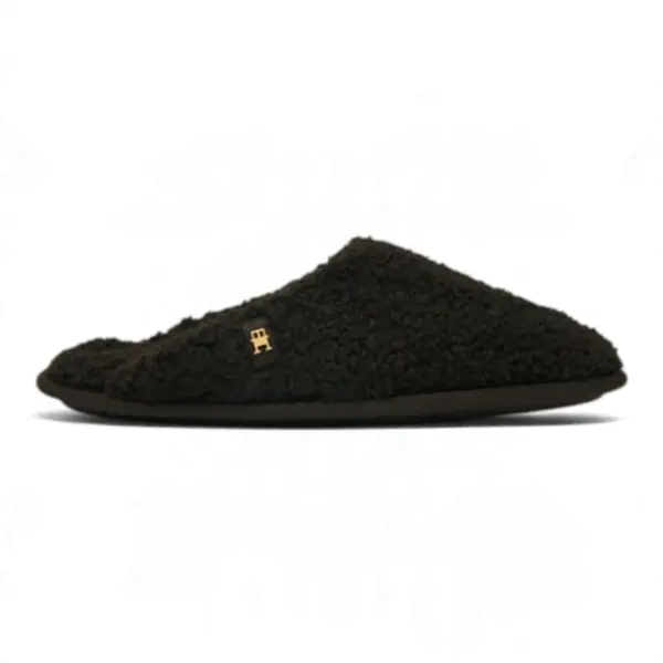 Tommy Hilfiger Th House Shoes ženske kućne papuče, crne
