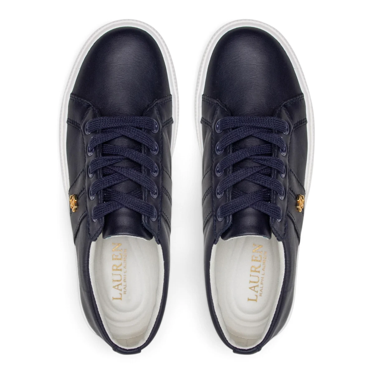 L802849533001 Polo Ralph Lauren ženske kožne tenisice Janson II, plave