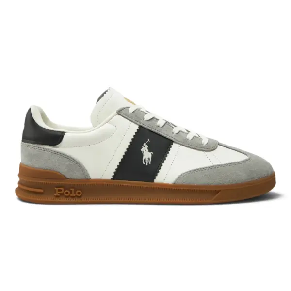 Polo Ralph Lauren muške kožne tenisice, sive