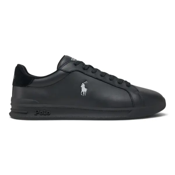 Polo Ralph Lauren muške kožne tenisice Heritage Court II, crne