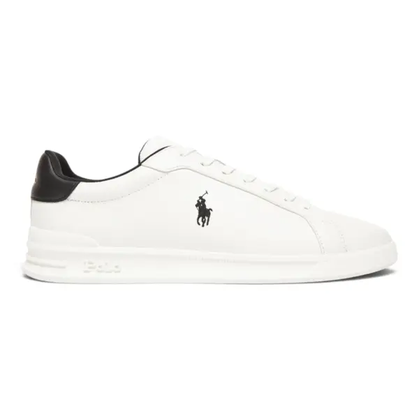 Polo Ralph Lauren muške kožne tenisice Crt II, bijele