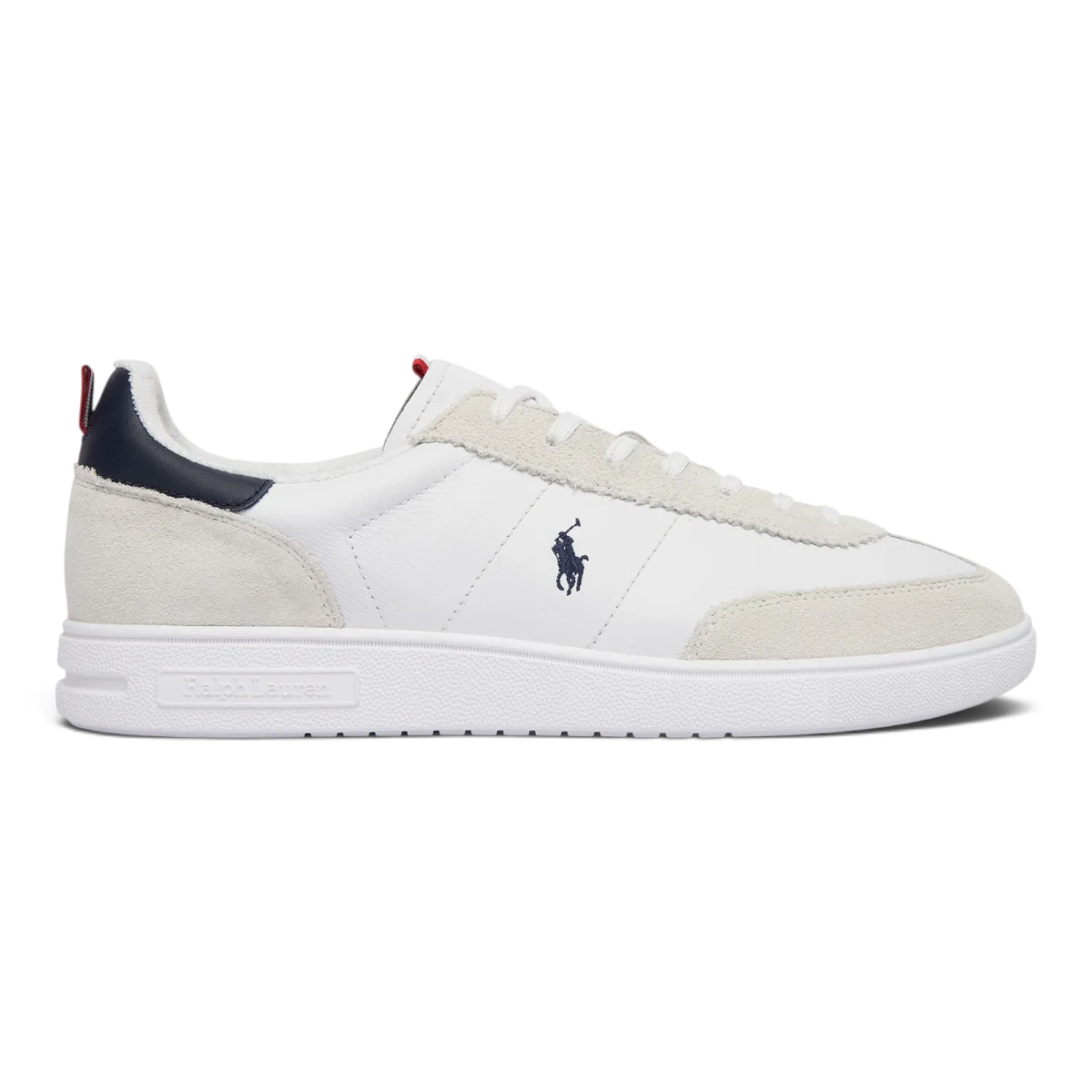 P809P01619001 Polo Ralph Lauren muške kožne tenisice, bijele