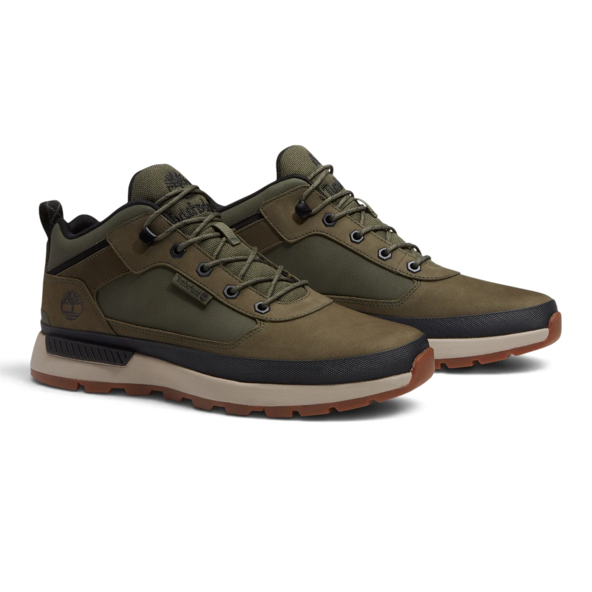 TB0A6DKNEO61 Timberland muške kombinirane gležnjače, maslinaste