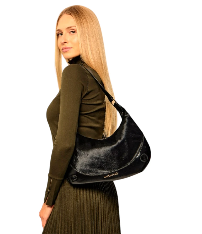 VBPACC14-NERO Valentino torba HOBO BAG APOLLINE APOLLINE NERO